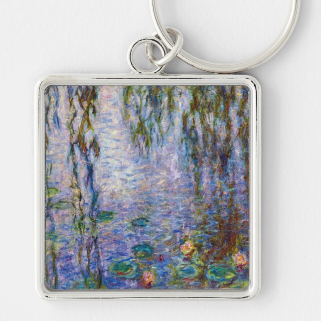 Porte-clés Claude Monet - Nymphéas (Devant)