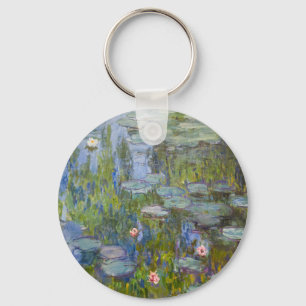 Porte-clés Claude Monet Nymphéas 1915 Art Impressionniste