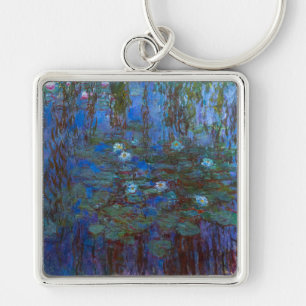 Porte-clés Claude Monet - Nymphéas bleus