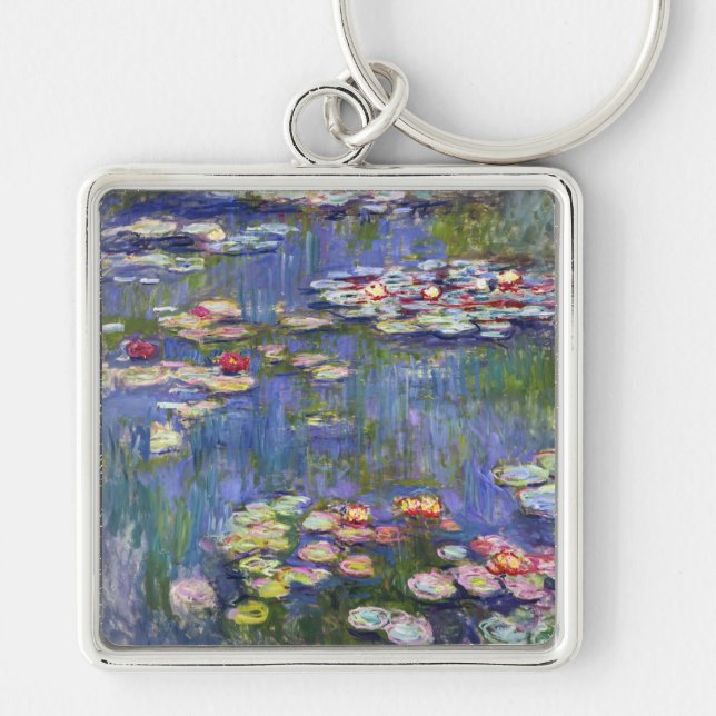 Porte-clés Claude Monet - Nymphéas / Nymphéas (Devant)