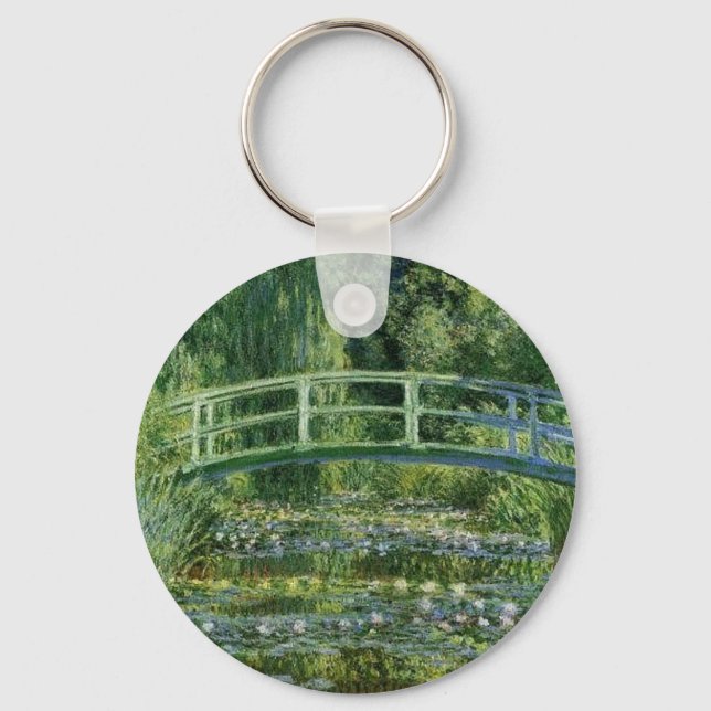 Porte-clés Claude Monet - Pont japonais (Recto)