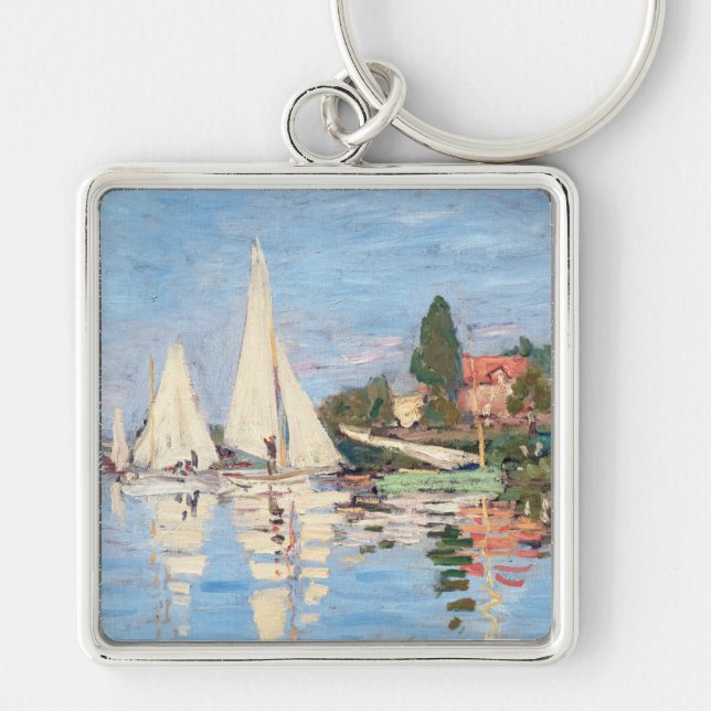 Porte-clés Claude Monet - Regattas at Argenteuil (Devant)