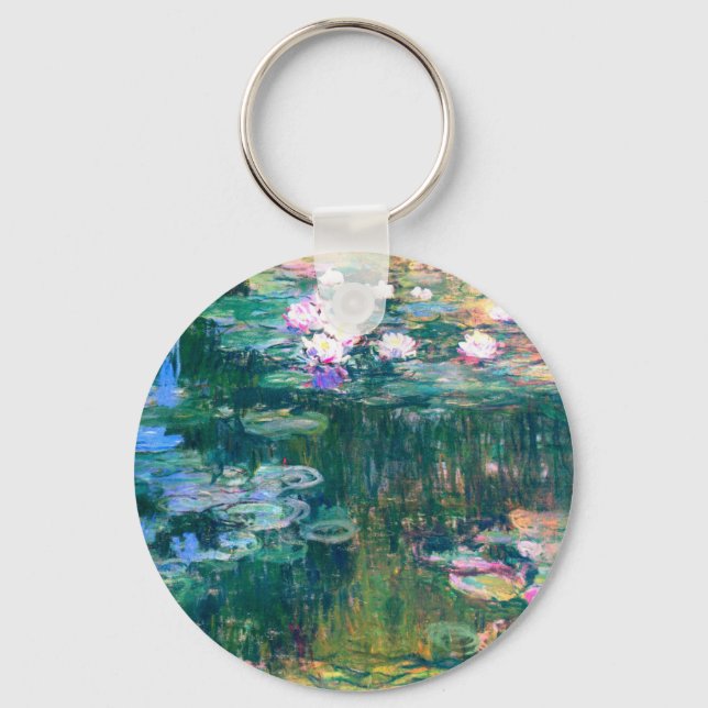 Porte-clés Claude Monet Water Lilies 1917 (Recto)
