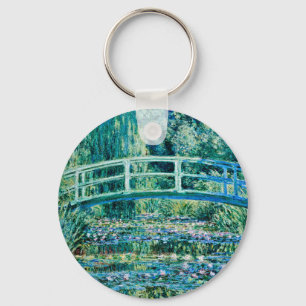 Porte-clés Claude Monet - Water Lilies And Japanese Bridge