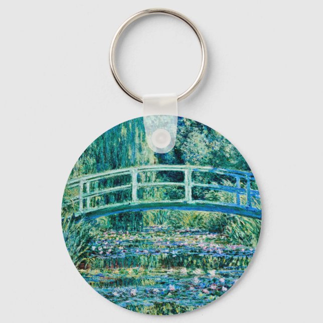 Porte-clés Claude Monet - Water Lilies And Japanese Bridge (Recto)