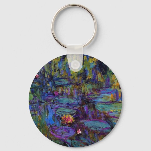 Porte-clés Claude Monet Water Lillies 1917 (Recto)