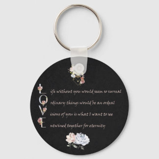 Porte-clés Clavier d'amour