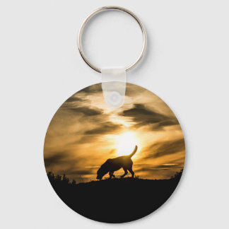 Porte-clés Clavier de chien du Labrador