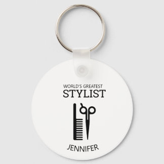 Porte-clés Clavier de la liste de cheveux