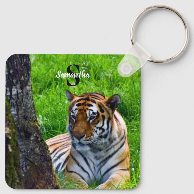 Porte-clés Clavier de tigre Amur (Dos)