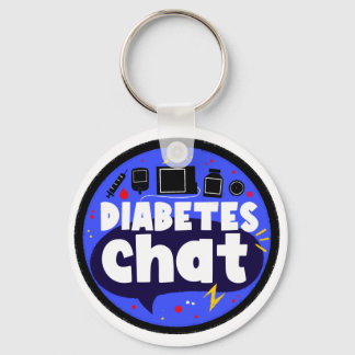 Porte-clés Clavier #diabeteschat