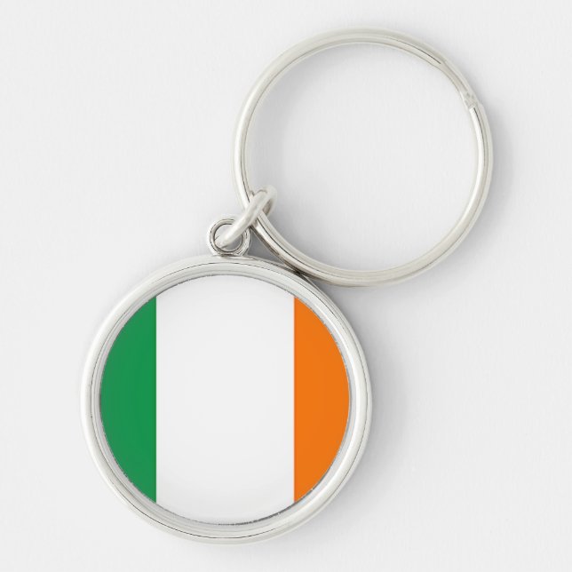 Porte-clés Clavier du drapeau irlandais (Devant)