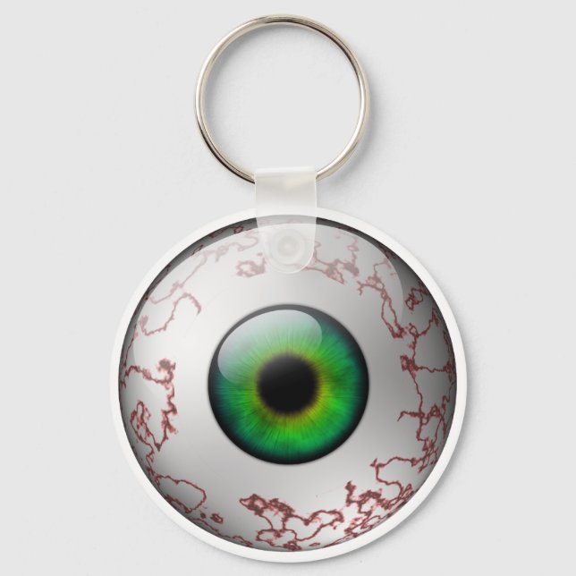 Porte-clés Clavier Eyeball Vert (Recto)