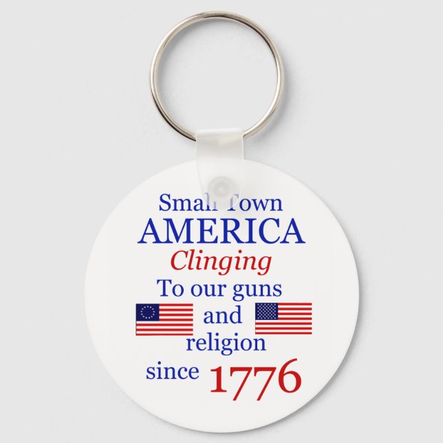 Porte-clés Clavier Fière De Petite Ville (Recto)