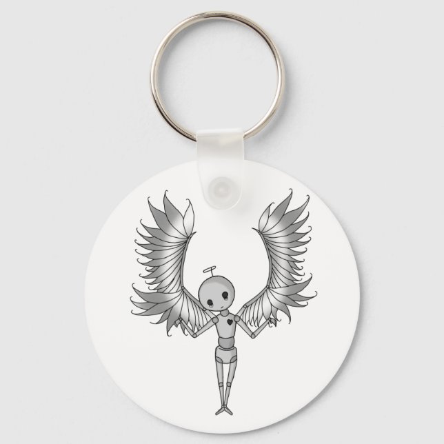 Porte-clés Clavier Lonely Angel (Recto)