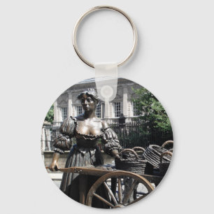 Porte-clés Clavier Molly Malone et Wheelbarrow Irlande