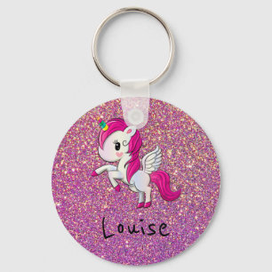 Porte-clés Clavier porte - clé personnalisé de la licorne mig