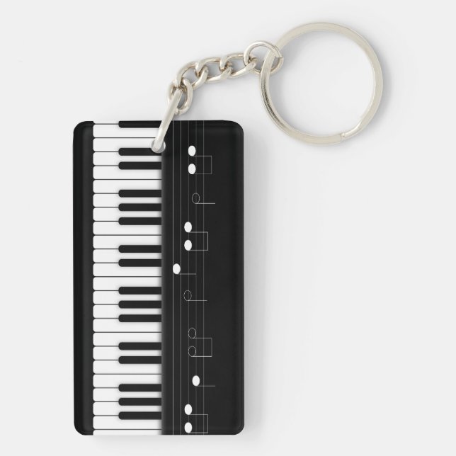 Porte-clés Clavier pour piano (Dos)