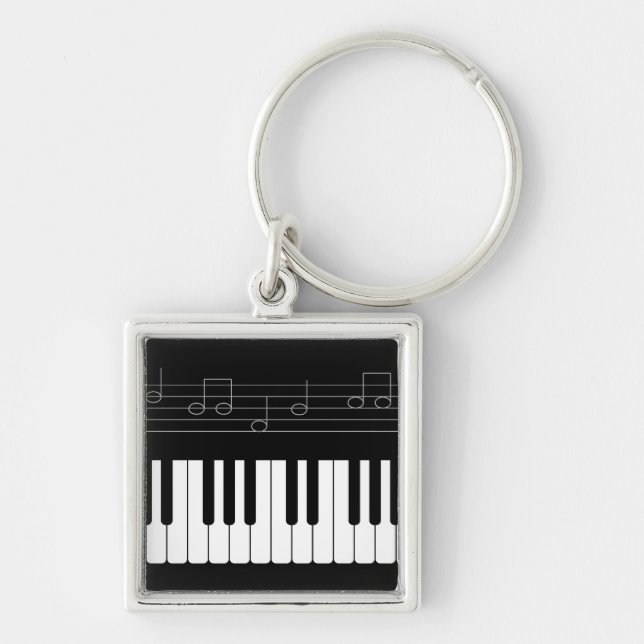 Porte-clés Clavier pour piano (Devant)