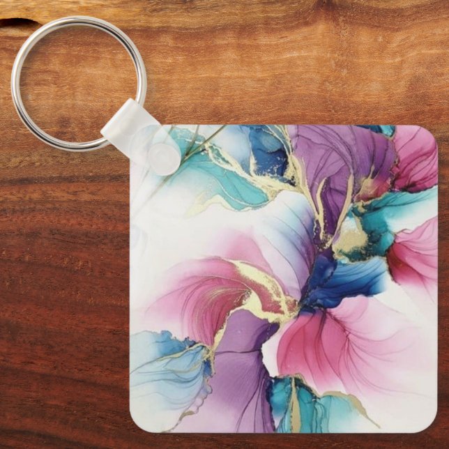 Porte-clés Clavier Premium - Accesseur élégant et fonctionnel (Recto)