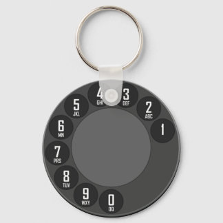 Porte-clés clavier téléphonique