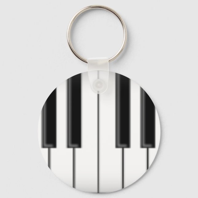 Porte-clés Clavier / Touches de piano : (Recto)