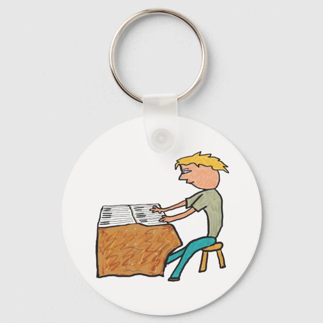 Porte-clés Claviériste (Recto)