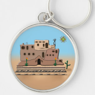 Porte-clés Clay House
