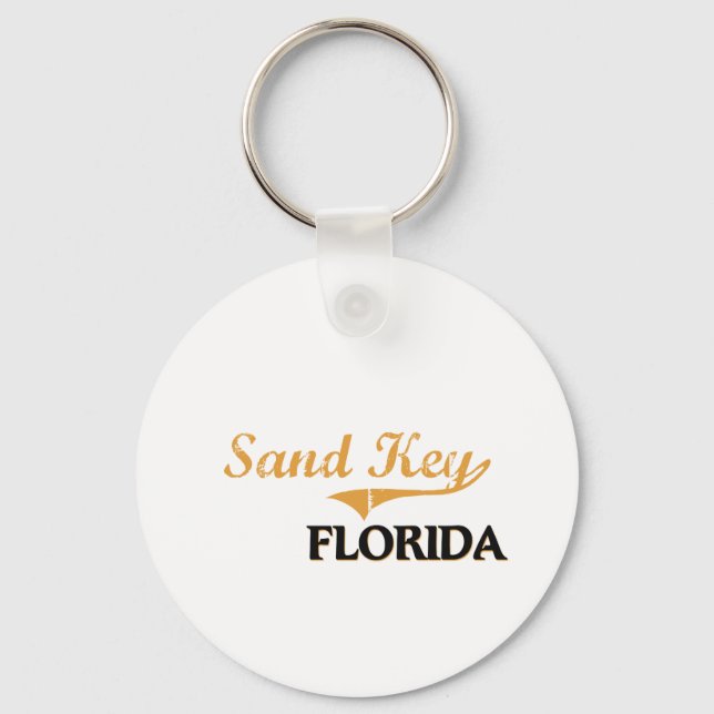 Porte-clés Clé de sable Floride classique (Recto)
