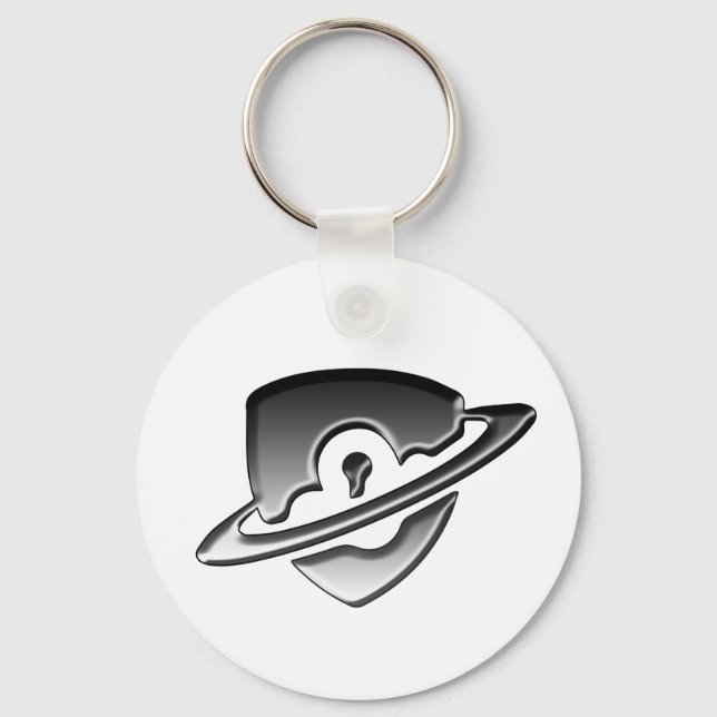 Porte-clés Clé du logo Blackwood Security (Recto)