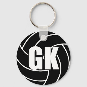 Porte-clés Clé GK du gardien des objectifs de netball