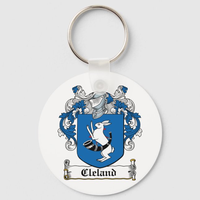 Porte-clés Cleland Family Crest (Recto)
