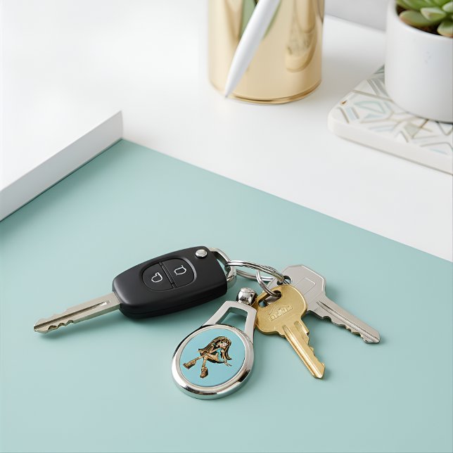 Porte-clés Cleo Keychain (Créateur téléchargé)