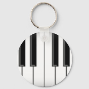 Porte-clés Clés de clavier/piano :