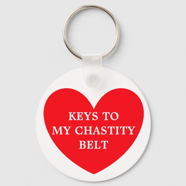 PORTE-CLÉS CLÉS DE LA CEINTURE MYCHASTITY (Recto)