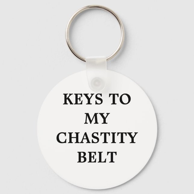PORTE-CLÉS CLÉS DE LA CEINTURE MYCHASTITY (Recto)