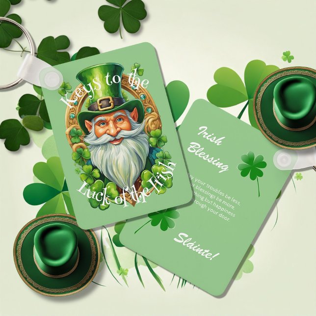Porte-clés Clés de la Chance des Irlandais (Créateur téléchargé)