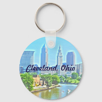 Porte-clés Cleveland, OH Photo Paint Riverview Porte - clé