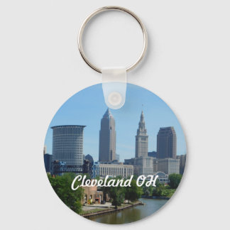 Porte-clés Cleveland, Ohio River View Porte - clé