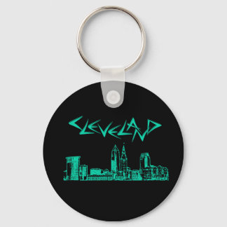 Porte-clés Cleveland Skyline