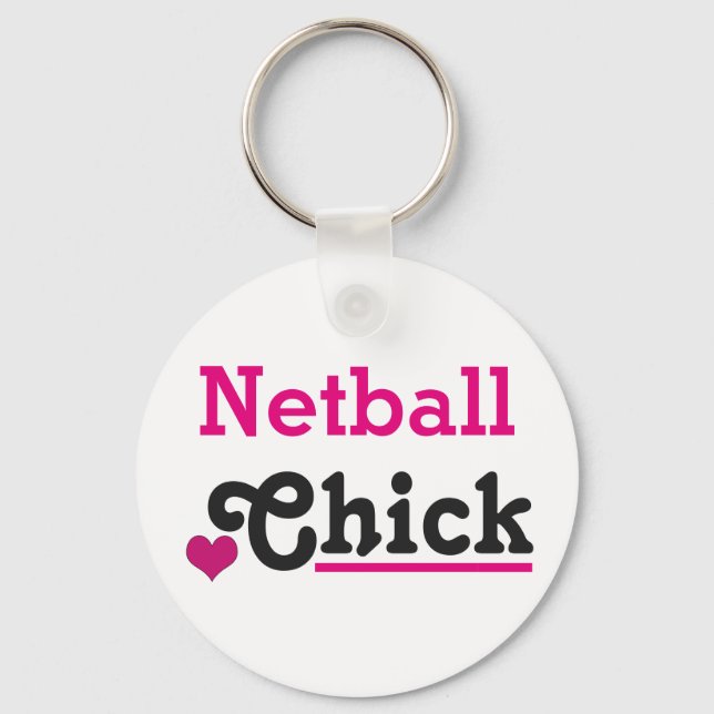 Porte-clés Clic de netball (Recto)