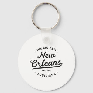 Porte-clés Clic Rétro Vintage Nouvelle-Orléans Louisiane Casu