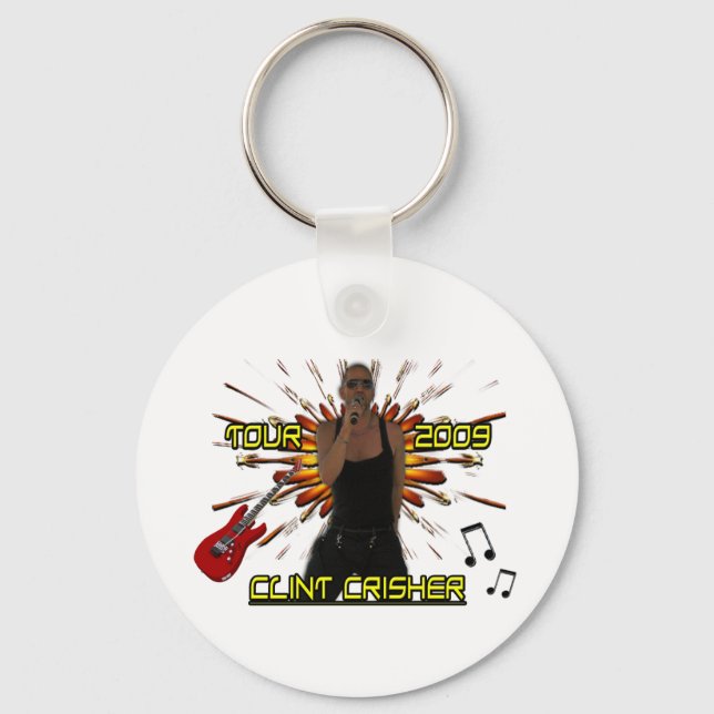 Porte-clés Clint Crisher 2009 Front/Back (Recto)