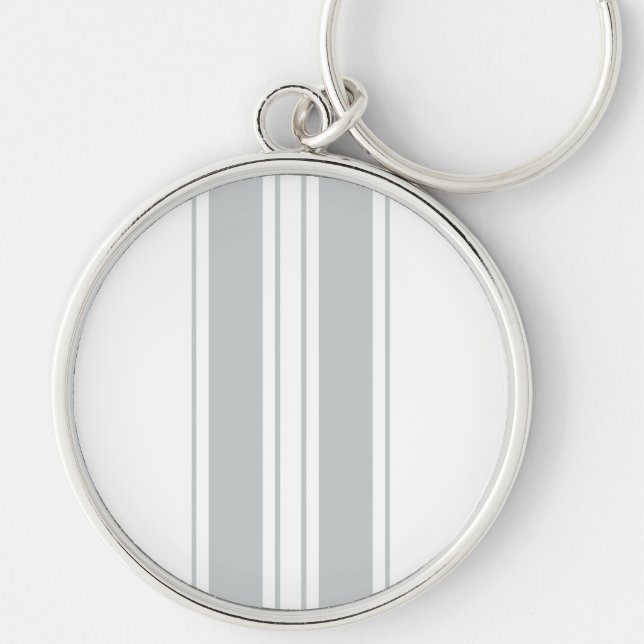 Porte-clés Cliquez sur Personnaliser pour modifier Gris en co (Devant)