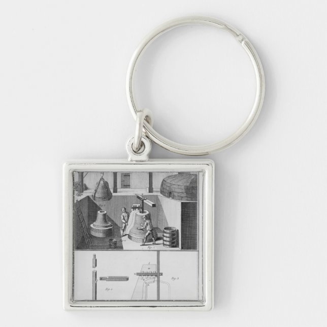 Porte-clés Cloches de bâti, illustration de 'Encyclopedia (Devant)