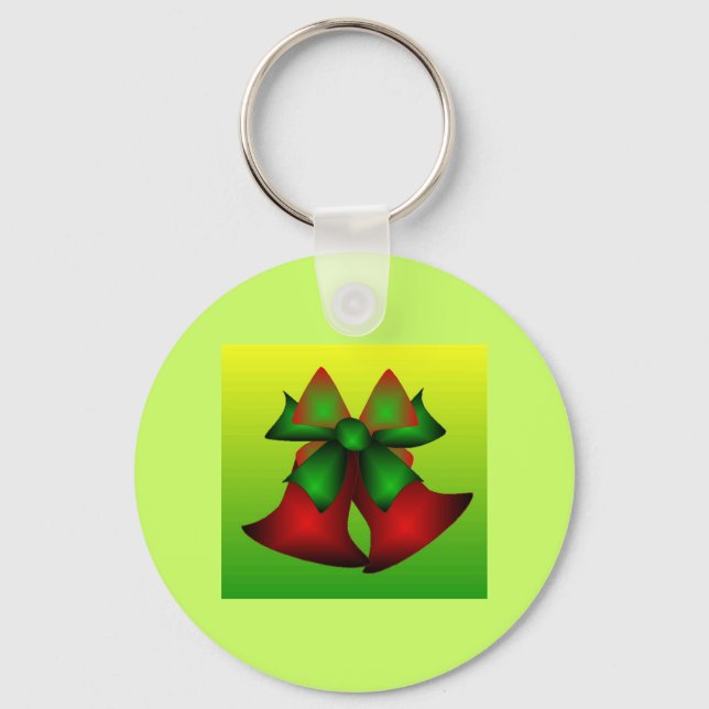 Porte-clés Cloches de Noël V (Recto)