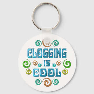 Porte-clés Clogging est Cool