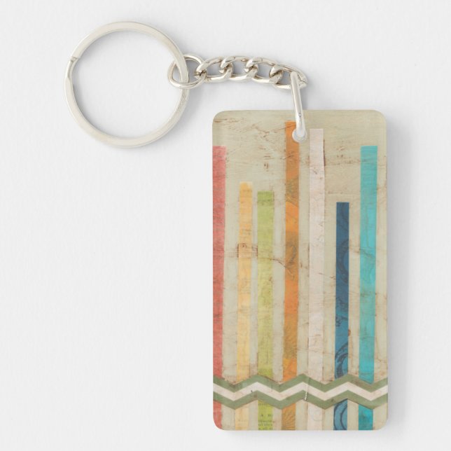 Porte-clés Clôtures papier 2-up IV (Devant)