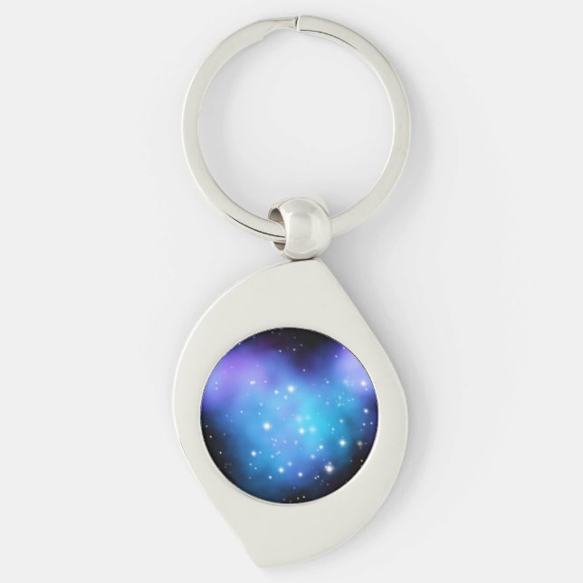 Porte-clés Clouages spatiaux Galaxy Starlight (Devant)