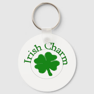 Porte-clés Clover de charme irlandais